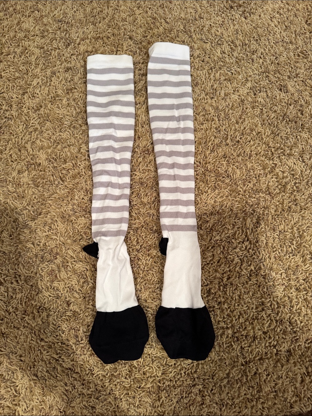 Woman’s Striped Compression Socks